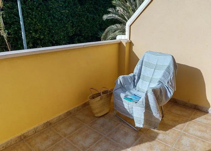 Апартаменты Apartamento Luz De Luna Moderno En Denia Con Terraza Y Piscina By Family Homes *